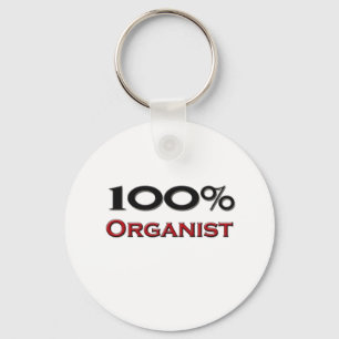 Porte-clés Organiste de 100 pour cent