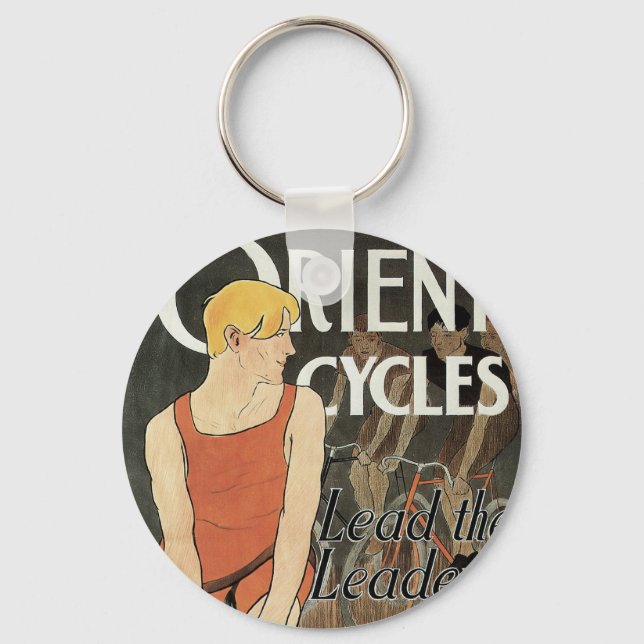 Porte-clés Orienter les cycles (Recto)