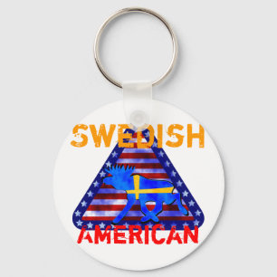 Porte-clés Orignaux Suédois-Américains