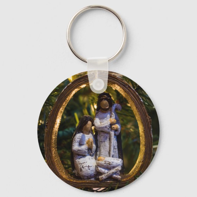 Porte-clés Ornement de la Nativité (Recto)