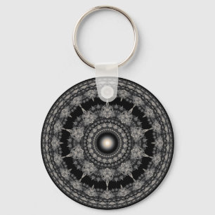 Porte-clés Ornement fractal radiant