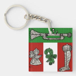 Porte-clés Ornements vintages