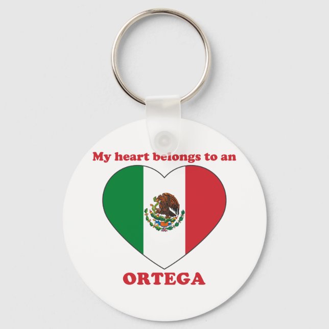 Porte-clés Ortega (Recto)