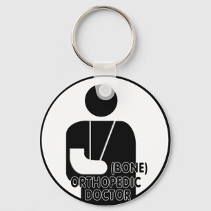 PORTE-CLÉS (OS) DOCTEUR ORTHOPÉDIQUE LOGO