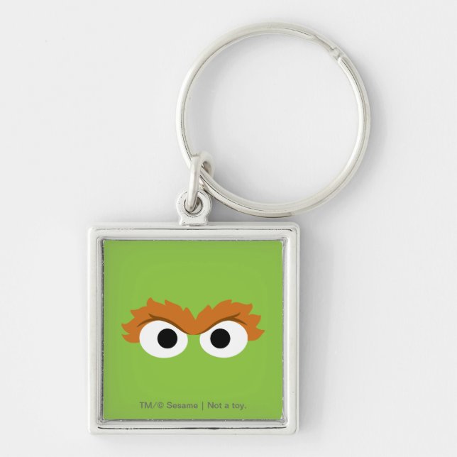 Porte-clés Oscar the Grouch Big Face (Devant)