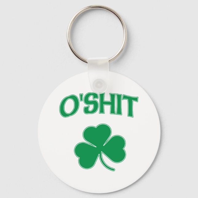 Porte-clés O'Shit Irsh Shamrock (Recto)
