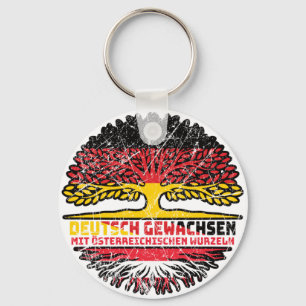 Porte-clés Österreich Österreichisch Deutsch Deutschland Baum
