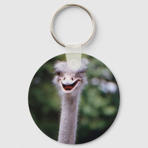 Porte-clés Ostrich Winking - Drôle