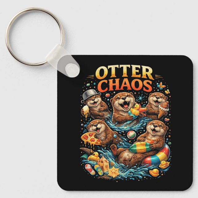 Porte-clés Otter Chaos (Recto)
