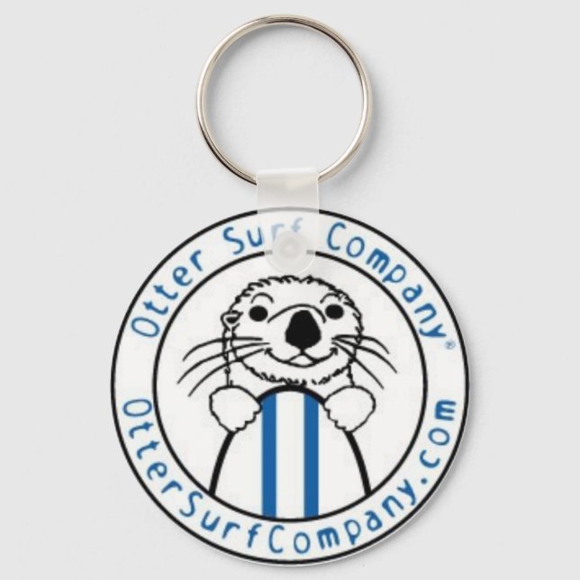 Porte-clés Otter Surf société Porte - clé personnalisé (Recto)