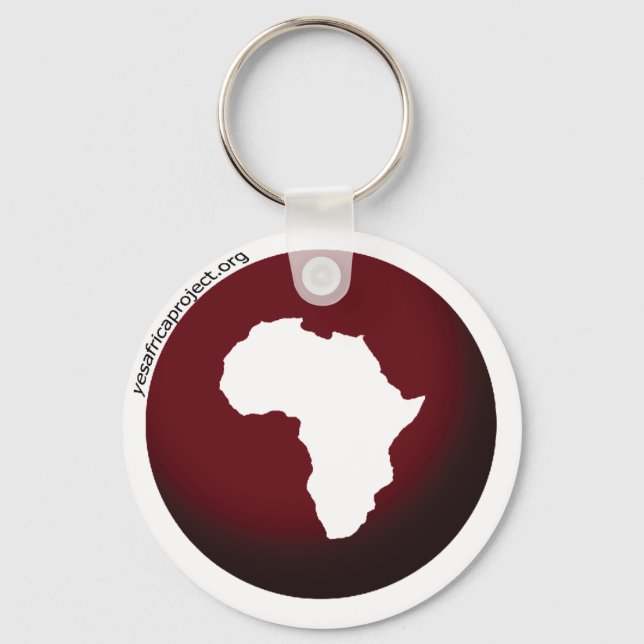 Porte-clés Oui! Afrique ! Porte - clé de projet (Recto)