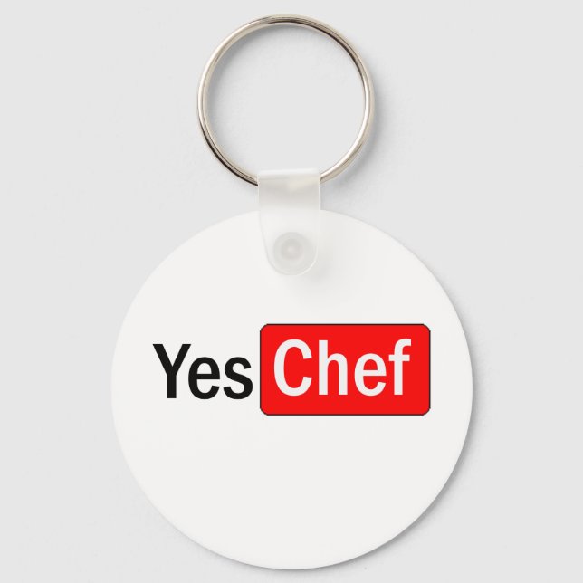Porte-clés Oui Chef (Recto)