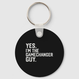 Porte-clés Oui, Je Suis Le Gamechanger Guy Funny Baseball
