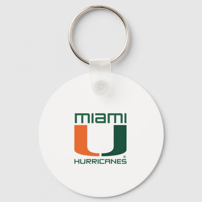 Porte-clés Ouragans de Miami (Recto)