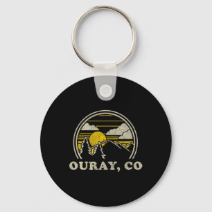 Porte-clés Ouray Colorado Co T Shirt Vintage Randonnées Monta