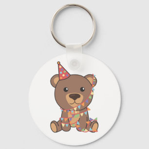 Porte-clés Ours D'Anniversaire Pour Enfants Un Ours D'Anniver
