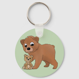 Porte-clés Ours de maman