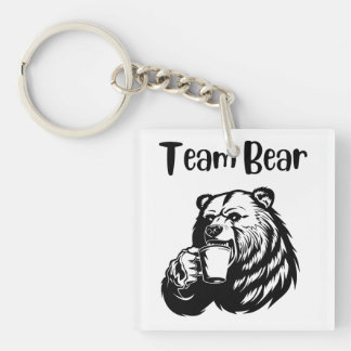 Porte-clés Ours d'équipe