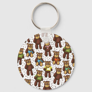 Porte-clés Ours en peluche mignon
