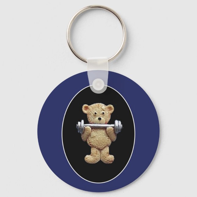 Porte-clés Ours en peluche portatif (Recto)