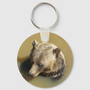 Porte-clés Ours grizzly