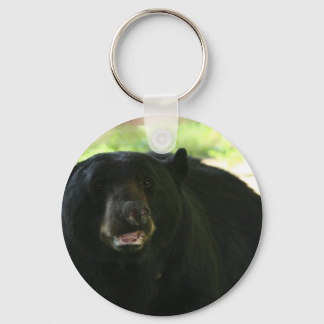 Porte-clés ours noir (Recto)
