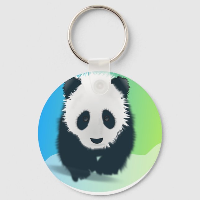 Porte-clés Ours Panda (Recto)