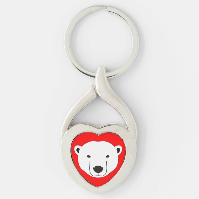 Porte-clés Ours polaire (Devant)