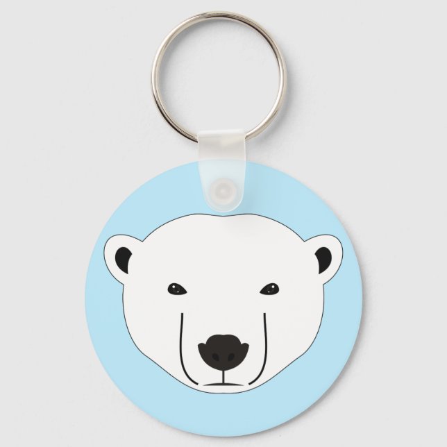 Porte-clés Ours polaire (Recto)