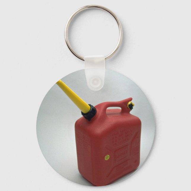 Porte-clés Outils de commerce- Le gaz rouge peut (Recto)