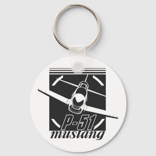 Porte-clés P-51 mustang (Recto)
