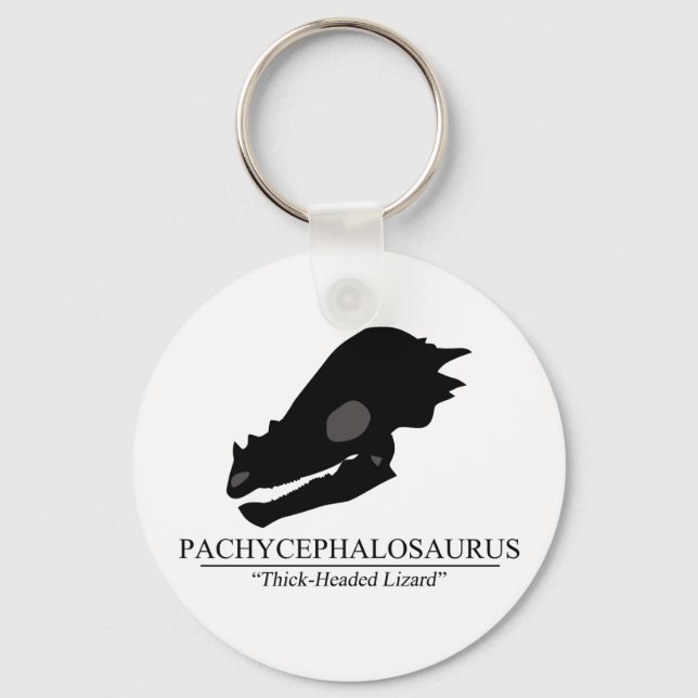 Porte-clés Pachycéphalosaure (Recto)