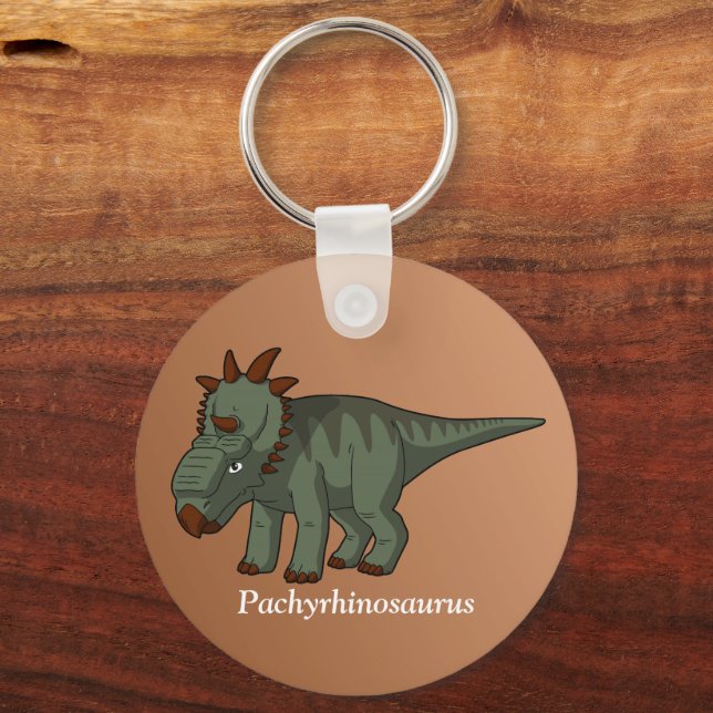 Porte-clés Pachyrhinosaure Dinosaure (Recto)