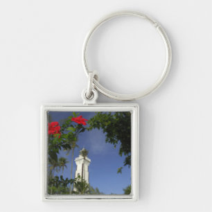 Porte-clés Pacifique Sud, Polynésie française, Tahiti. Hibisc