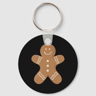 Porte-clés Pain d'épices Homme Cookie Biscuit Fun Nourriture 