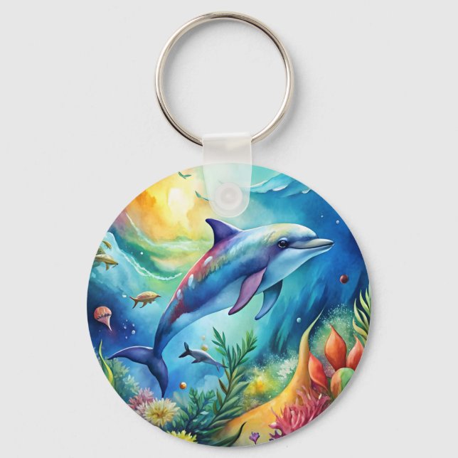 Porte-clés Painted Dolphin (Recto)