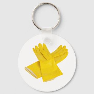 Porte-clés Paire de gants en latex
