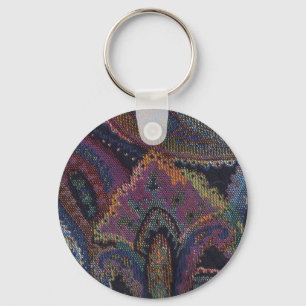 Porte-clés Paisley Purple