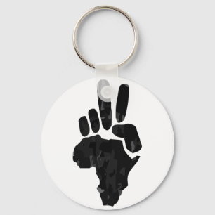 Porte-clés Paix africaine
