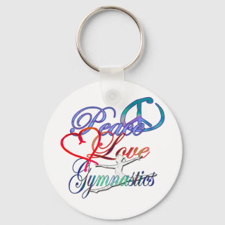 Porte-clés Paix, Amour, Porte - clé de gymnastique