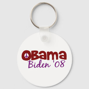 Porte-clés Paix d'Obama Biden