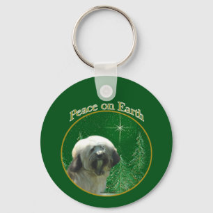 Porte-clés Paix du Terrier tibétain