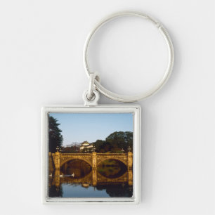 Porte-clés Palais impérial, pont Nijubashi, Tokyo, Japon