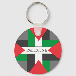Porte-clés Palestine Football Soccer Ball