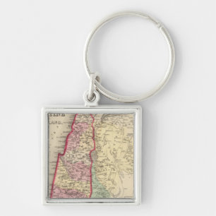 Porte-clés Palestine, Jérusalem Carte par Mitchell