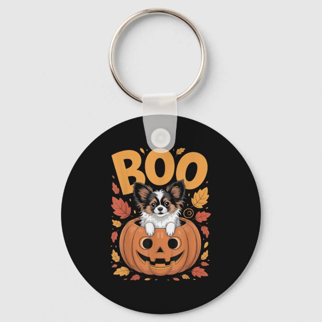 Porte-clés Pallon Costume On Pumpkin Halloween Pallon  (Recto)