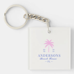 Porte-clés Palm   Maison de plage   Social Club esthétique,