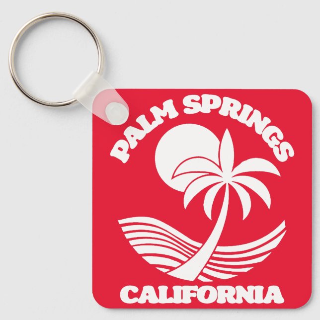 Porte-clés Palm Springs Californie (Recto)