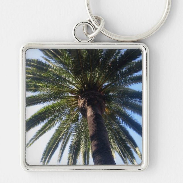 Porte-clés Palm Tree California Beach Porte - clé personnalis (Devant)