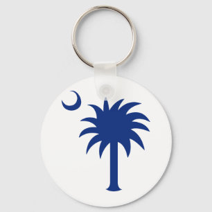 Porte-clés Palmetto de Caroline du Sud